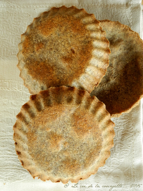 Pâte à tarte au sarrasin {sans gluten}