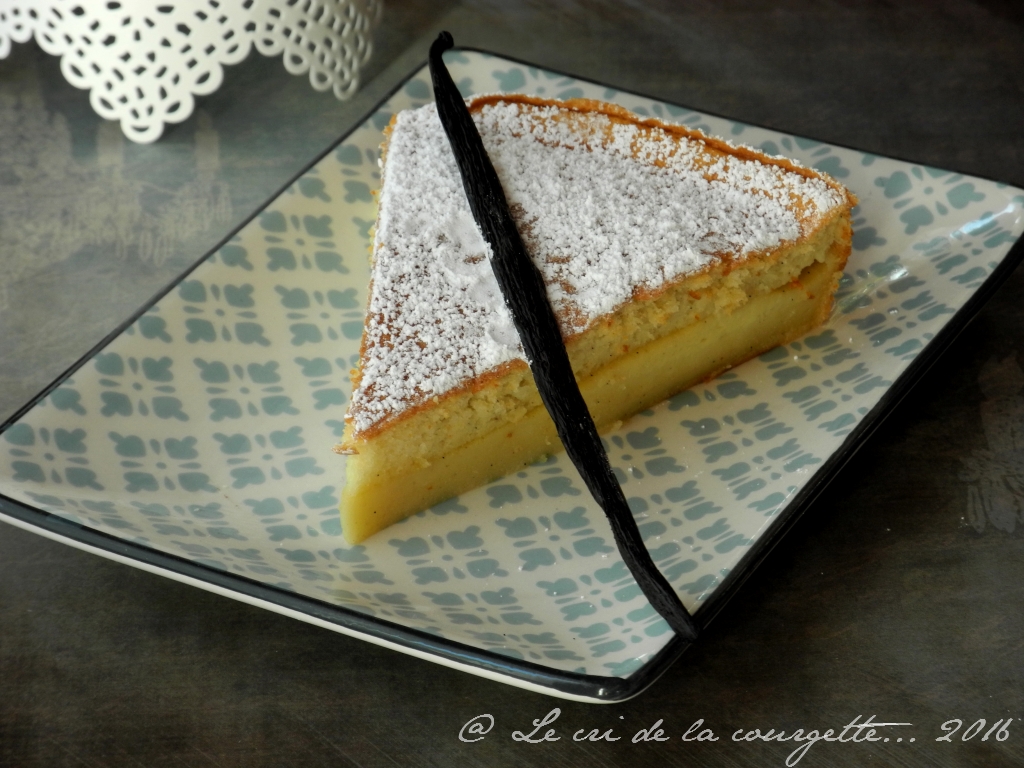 Gâteau magique à la vanille {sans gluten}